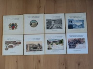 SZCZECIN NA STARYCH WIDOKÓWKACH Tomy 1-8 Różycki, Filipiak