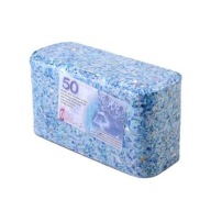 BRYKIET Z BANKNOTÓW PWPW BANKNOT KOLEKCJONERSKI POLSKA 1994 PREZENT