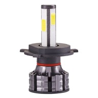 ŻARÓWKI LED H4 4xCOB 4side 12V/24V 6500K LEDY AMiO