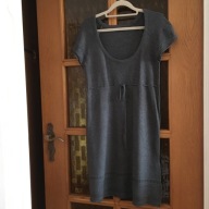 SUKIENKA ATMOSPHERE 44(2XL)CIEMNSZARA AŻUR HAFT