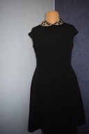 Piękna sukienka z kołnierzykiem z kieszeniami prawie nowa_44