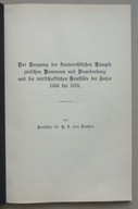 Spór o prawo państwowe między Pomorzem a Brandenburgią w latach 1560-1576
