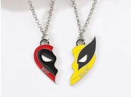 Deadpool & Wolverine Naszyjnik BEST FRIENDS 2 szt. 60 cm BFF Marvel