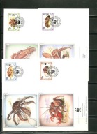 A51423)WWF-FDC Ryby: BTIO 132 - 135