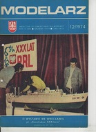 Modelarz 12/1974 Marceli Nowotko, LVG CVI, Fiat 132p