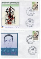 FDC Znaczki Algieria 2010 powstanie 1945 ofiary wojna