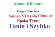 Forge of Empires FOE Tytan Wrota Centaur Mount Killmore