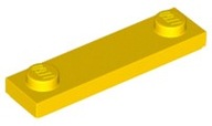 LEGO Plate 1x4 w 2 studami - 41740 - Yellow