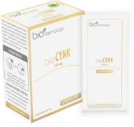 Bio cynk Premium naturalny cynk 30 mg 20 saszetek Biopharmacia