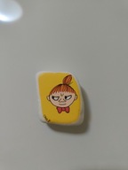 Ręcznie malowany kamień - magnes Mała Mi