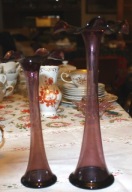 WAZON* WAZONY*SZKŁO**HUTA LAUSCHA** 2 SZT.