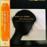 Bill Evans Waltz For Debby EX+/NM Japan Obi LP 1975 Riverside SMJ-6118