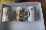 ZESTAW 3 ŁADNE KUBKI