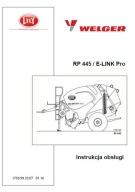 Welger RP 445 - instrukcja obsługi prasy zwijającej PL (2014)