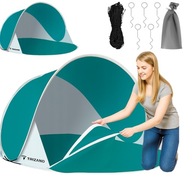 Plażowy Trizand Namiot Pop Up niebieski 120 cm x 1,9 m x 86 cm