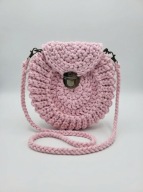 Ręcznie robiona torebka OREO na szydełku