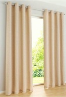 12199 ZASŁONY ŻAKARDOWE WZÓR LIŚCIE KOMPLET 2 SZT. koła 140 X 145 cm