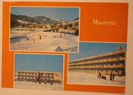 MUSZYNA. Widok ogólny. Domy wczasowe "Geofizyk" i "Kolejarz"