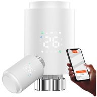 GŁOWICA TERMOSTATYCZNA ZIGBEE 3.0 LCD Inteligentna GRZEJNIKOWA SMART TUYA