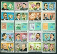 KUBA ** 500 lecie podróży Kolumba, kwiaty M 3314-33