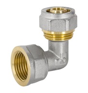 PEX SKRĘCANY KOLANO 20x1/2 CALA GW ALUPEX KOLANKO SKRĘCANE Z GWINTEM