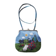 Torebka Muminki, torebka z muminkiem, mała torebka, muminki gadżety