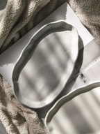 Duża owalna asymetryczna taca - NOOA LARGE OVAL ASYMMETRIC TRAY