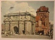 GDAŃSK. Brama Wyżynna, w głębi Wieża Więzienna i Katownia, 1967 rok