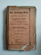 Der strenge Satz musikalischen Kompositionslehre Ludwig Bussier 1908 MUZYKA