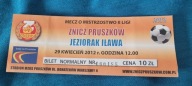 Bilet Znicz Pruszków - Jeziorak Iława