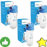 ZESTAW 3X KORPUS FILTRA WODY 10 CALI 1 CAL EMI MOSIĄDZ UNIWERSALNY