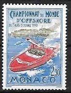 MONAKO - Mistrzostwa Świata Motorówek Morskich 1990 ** Mi 1978 (1102)
