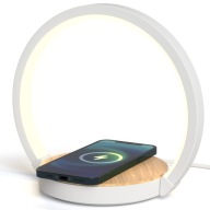 Lampka Nocna z Ładowarką Indukcyjną VOSFEEL biały LED