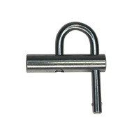 Kłódka energetyczna gazowa pod klucz okrągły typ 30 ELPROMET K.60.00302