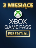 Xbox Game Pass Essential 3 MIESIĄCE Xbox Klucz | Xbox One Series X/S