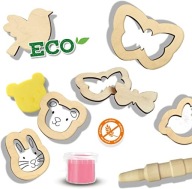 Ekologiczna masa plastyczna + narzędzia SES