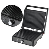GRILL ELEKTRYCZNY OPIEKACZ TOSTER DO KANAPEK PANINI ROZKŁADANY DUŻY 2200W