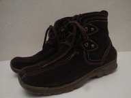 SNEAKERSY DAMSKIE BOTKI SKÓRZANE BUTY R.40