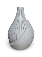 Nowoczesny Wazon Dekoracyjny 19cm Imitacja Marmuru- Kwiaty LEGO