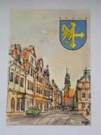 OPOLE - 1958 r mal. A B i M Wochna - HERB