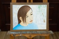 Ryszard Anacki, bez tytułu, olej na płótnie 40 x 30