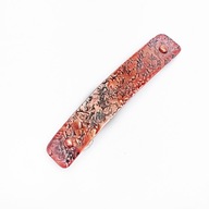 Spinka do włosów z miedzi. Ręczna robota. Zapięcie stalowe.