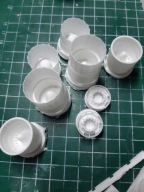 Żywica Su-27 dysze 1/48