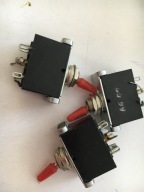 Włącznik sieciowy, 2x (trzy styki), używany