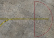 Podstawka "Płyta lotniska 4828" skala 1:48 roz.A3 druk PCV 3mm