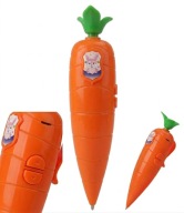 DŁUGOPIS DYKTAFON MARCHEWKA REKWIZYT ZABAWKA JUDY HOOPS NAGRYWANIE DŹWIĘK