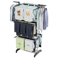 SUSZARKA NA PRANIE PIONOWA, SKŁADANA STOJĄCA, DUŻA XXL DO 50 KG, NA UBRANIA