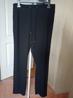 spodnie materiałowe chinos lwie 42 proste czarne