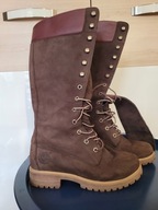 Timberland kozaki damskie do kolana płaski obcas rozmiar 37