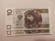 10 zł 2025 seria CL menniczy banknot do wyboru